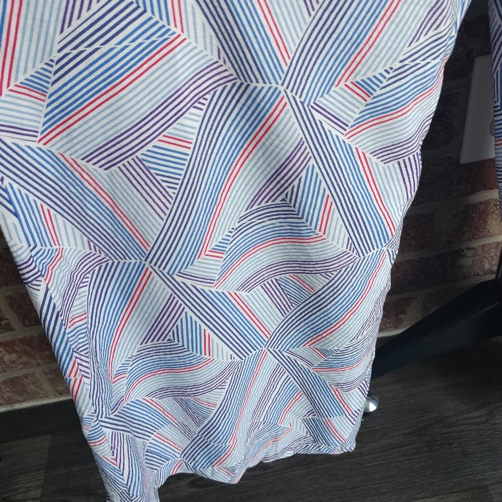 Lulus White Multi-Striped Wide Leg Jumpsuit - Picture 9 of 10